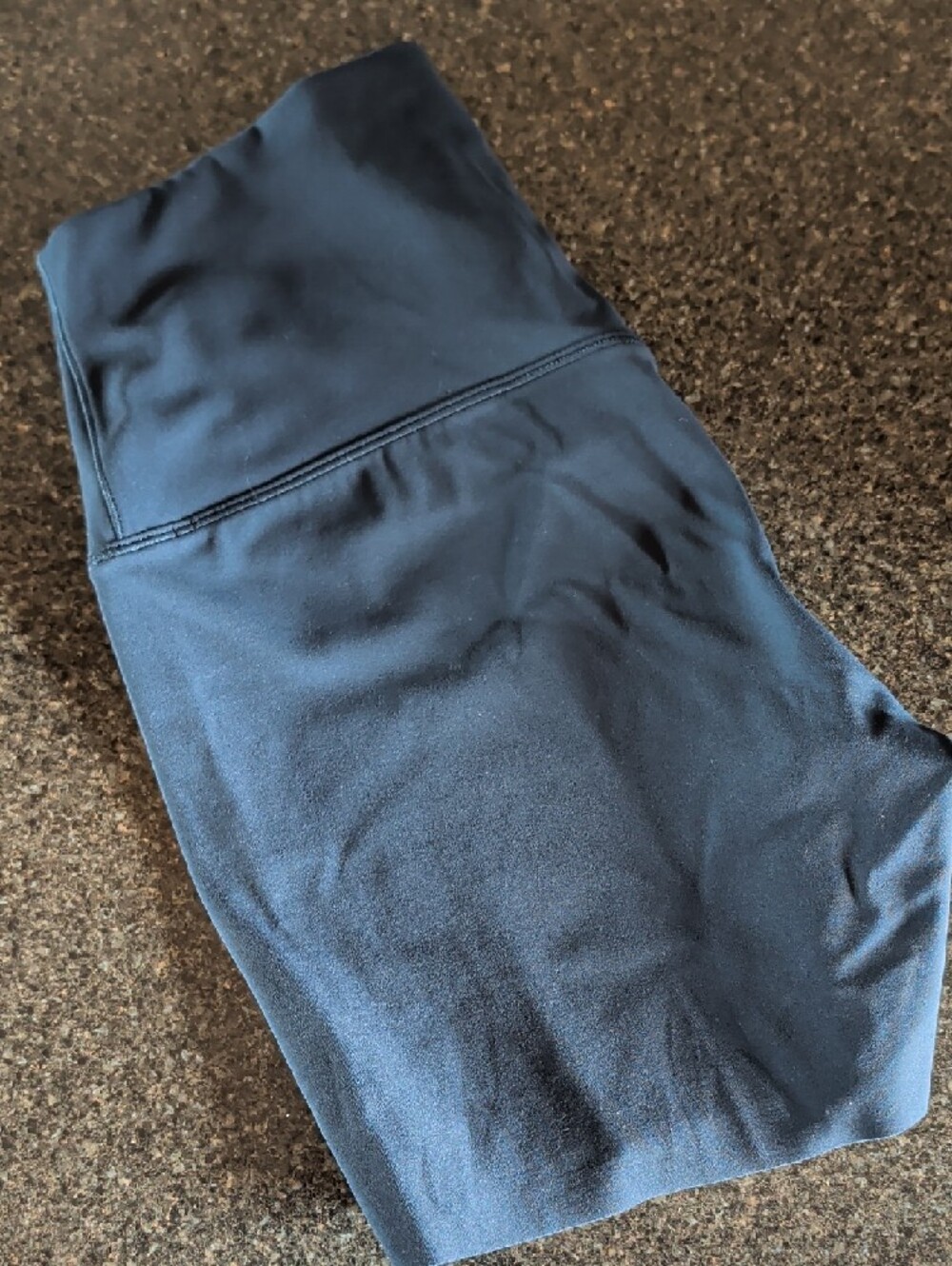 Nike Dark Blue Zenvy High-Waist 5" Biker Shorts - Picture 5 of 9